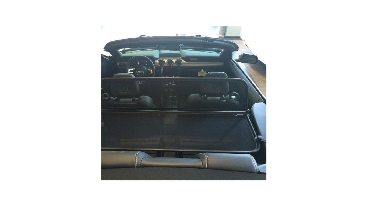 Windschott+-+Filet+coupe-vent+Weyer+Basic+Line+sur+mesure+pour+Ford+Mustang+VI+2015-